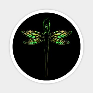 Lady Dragonfly Magnet